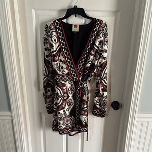 Floral Patterned Wrap Dress